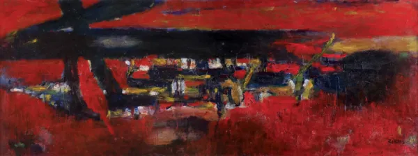 Rajmund Ziemski, ZNAK NA CZERWIENI, ok. 1959