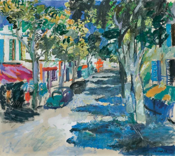 Juliusz Joniak, Platany w St. Remy, 1999