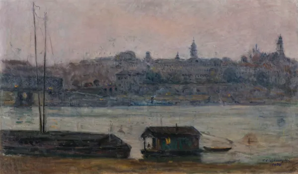 Tadeusz Cieślewski, WARSZAWA NOCĄ, 1936