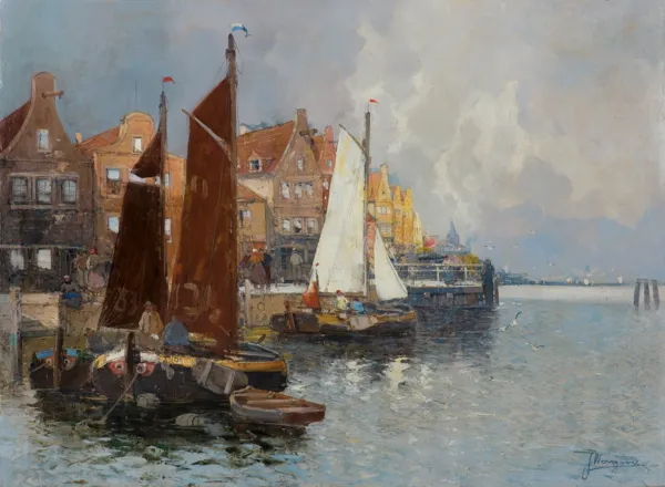 Hans Johann Wagner, NABRZEŻE PORTOWE W HOLANDII