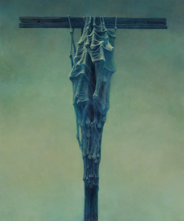 Zdzisław Beksiński, BEZ TYTUŁU, 1983