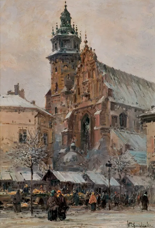 Władysław Chmieliński (Stachowicz), BAZYLIKA BOŻEGO CIAŁA W KRAKOWIE