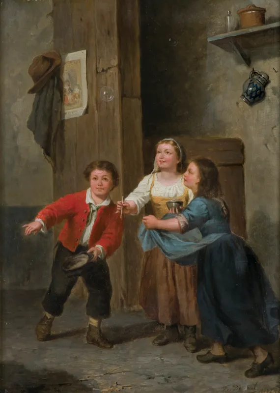 FRANS DE BEUL, BAŃKI MYDLANE, 1867