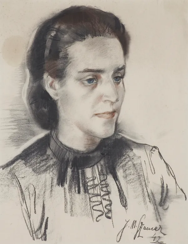 Jan Marcin Szancer, PORTRET HANNY STYPULANKI, 1942