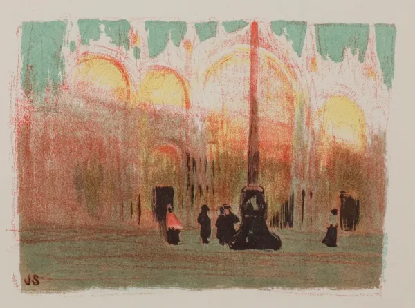 Jan Stanisławski, BAZYLIKA ŚW. MARKA W WENECJI, 1901