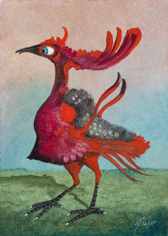 Stanisław Jerzy Suder, Z CYKLU „PTAKI-CUDAKI”