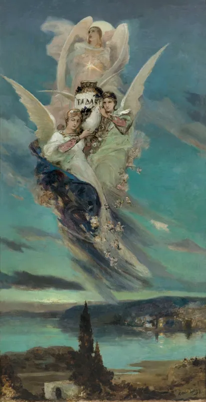 Wilhelm Kotarbiński, CZŁOWIECZE ŁZY. ZEBRANE ŁZY, ok. 1900