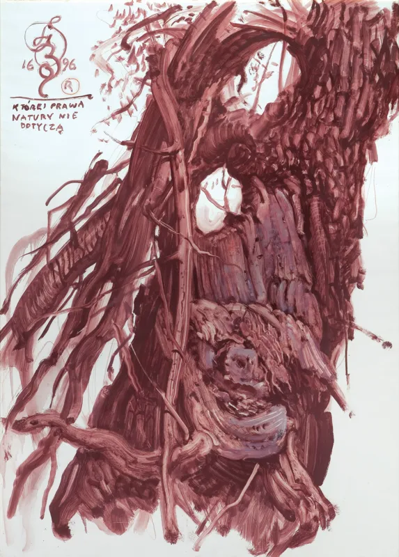 Franciszek Starowieyski, KTÓREJ PRAWA NATURY NIE DOTYCZĄ, 1996