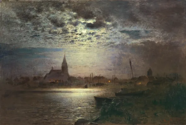 Louis Douzette, BARTH W BLASKU KSIĘŻYCA, 1903