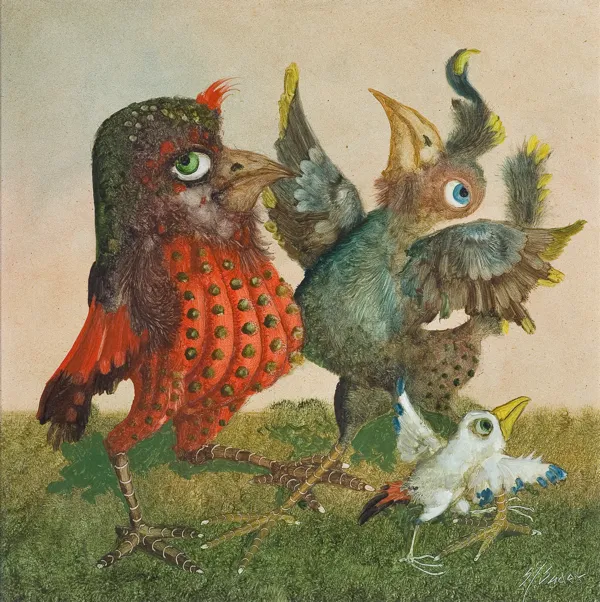 Stanisław Jerzy Suder, Z CYKLU „PTAKI-CUDAKI”, 2005