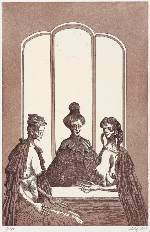 Jan Lebenstein, TRZY KOBIETY NA TLE OKNA