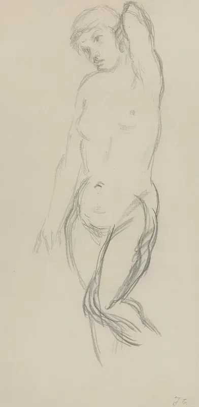 Jan Cybis, AKT ZE ZGIĘTĄ NOGĄ