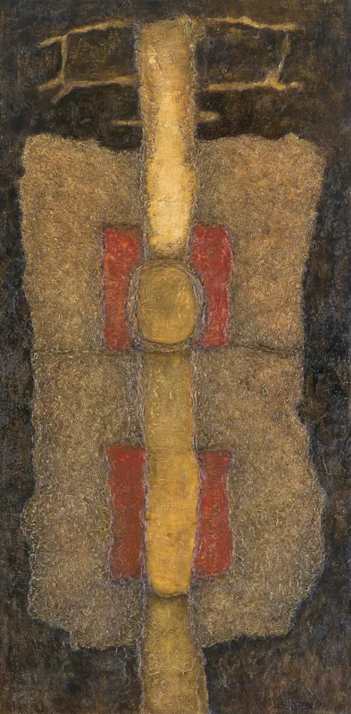 Jan Lebenstein, FIGURE AXIALE, 1960