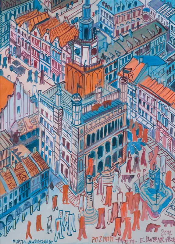 Edward Dwurnik, POZNAŃ – MIASTO AWANGARDY, 2002