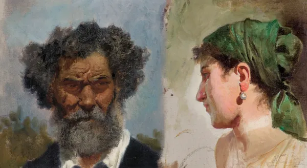 Henryk Siemiradzki, STUDIA GŁÓW, 1874