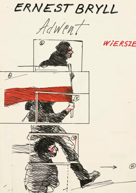 Andrzej Wajda, ILUSTRACJE DO  WIERSZY ERNESTA BRYLLA, 1986