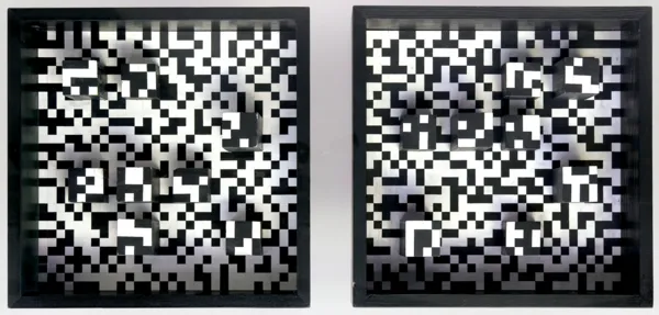 Ryszard Winiarski, SET A, B PROBABILITY 50% WHITE AND BLACK, 1972