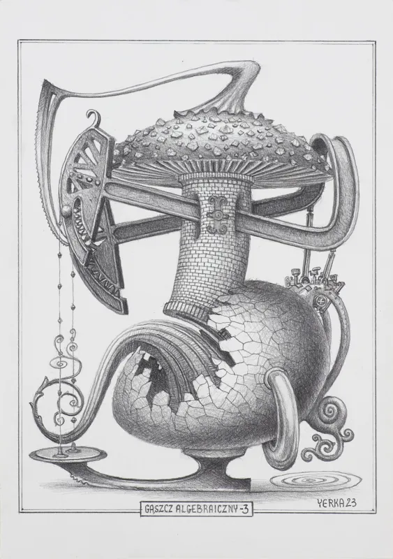 Jacek Yerka, Gąszcz algebraiczny - 3, 2023