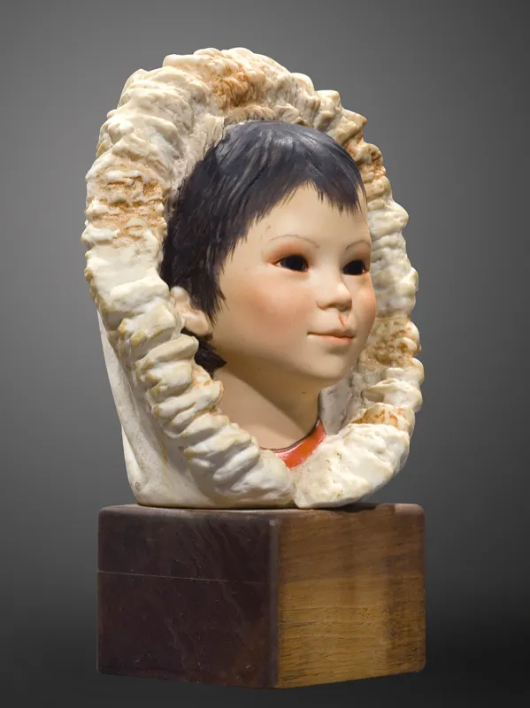 Cybis Porcelain Art Studio, GŁOWA MAŁEGO ESKIMOSA