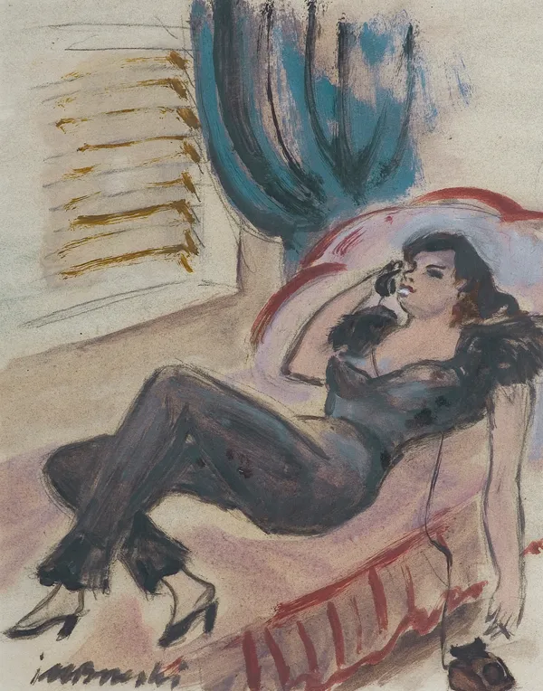 Janusz Maria Brzeski, Kobieta z telefonem