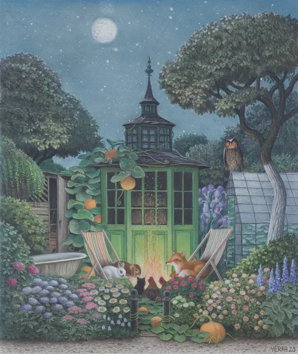 Jacek Yerka, NOC NA DZIAŁCE, 2023