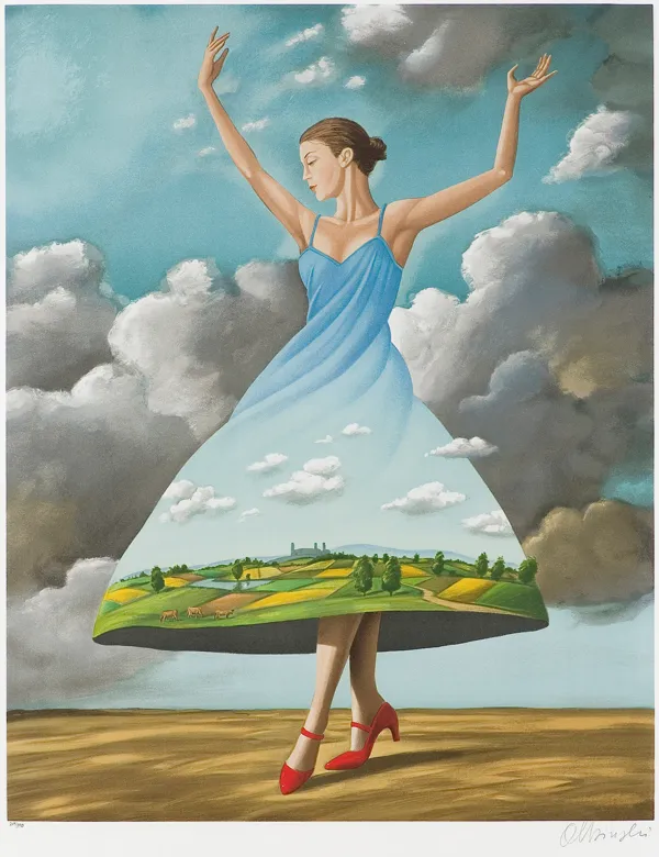 Rafał Olbiński, TEXTURE OF CASUAL DESIRE