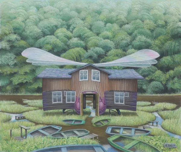 Jacek Yerka, RYBAKÓWKA, 2023