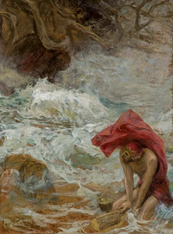 Jan Styka, ODYSEUSZ I CHARYBDA