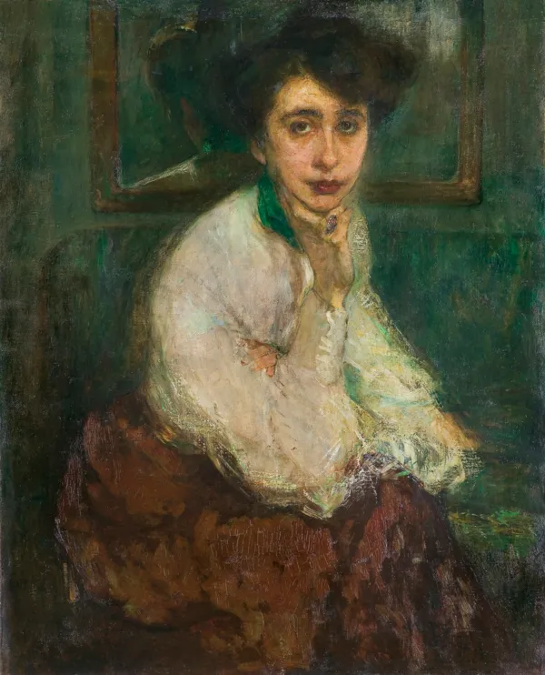Mela - (Melania Mutermilch) Muter, PORTRET KOBIETY, 1905