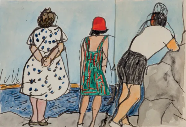 Józef Czapski, TRZY POSTACIE NAD MORZEM