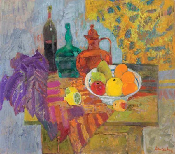 Jan Szancenbach, MARTWA NATURA Z PATERĄ OWOCÓW