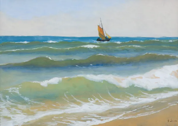 Soter Jaxa-Małachowski, NA MORZU