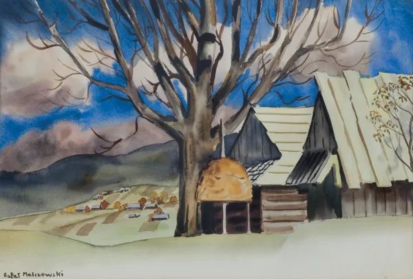 Rafał Malczewski, PEJZAŻ ZAKOPIAŃSKI, przed 1939