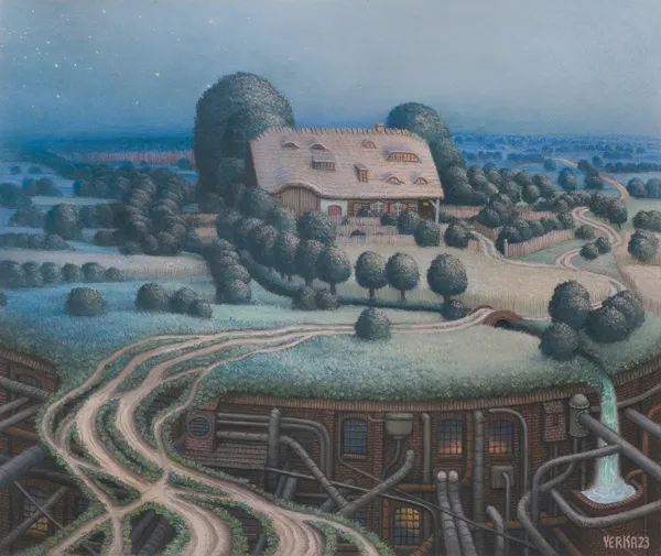 Jacek Yerka, BEZSENNOŚĆ, 2023