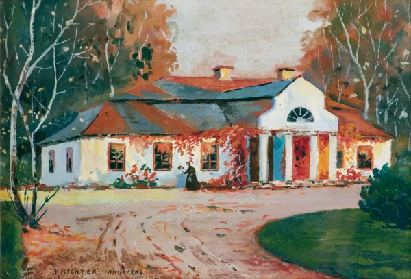 Bronisława Rychter-Janowska, DWOREK JESIENIĄ