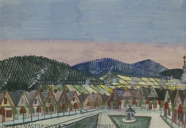 Nikifor Krynicki, KAPLICZKA W MUSZYNIE