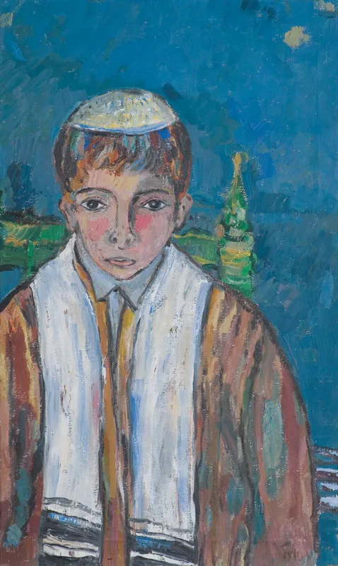 Judyta (Jehudith) Sobel, ŻYDOWSKI CHŁOPIEC, ok. 1955