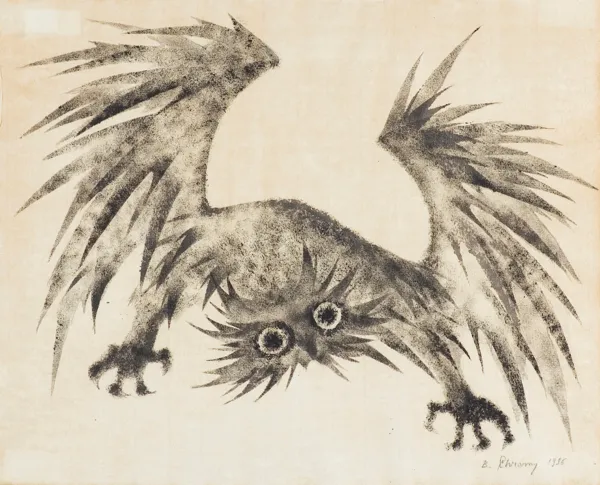 Bronisław Chromy, PTAK NOCNY, 1986