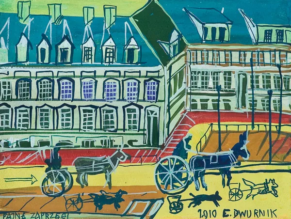 Edward Dwurnik, FAJNE ZAPRZĘGI, 2010