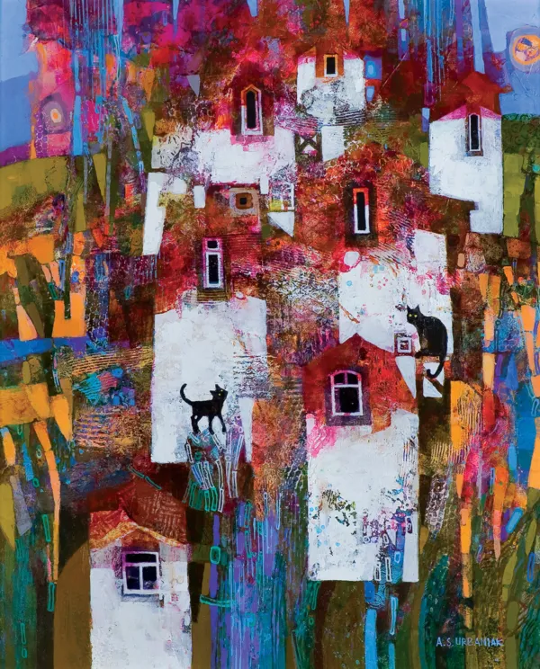 Alicja  Słaboń-Urbaniak, KOCIA ROZMOWA, 2022