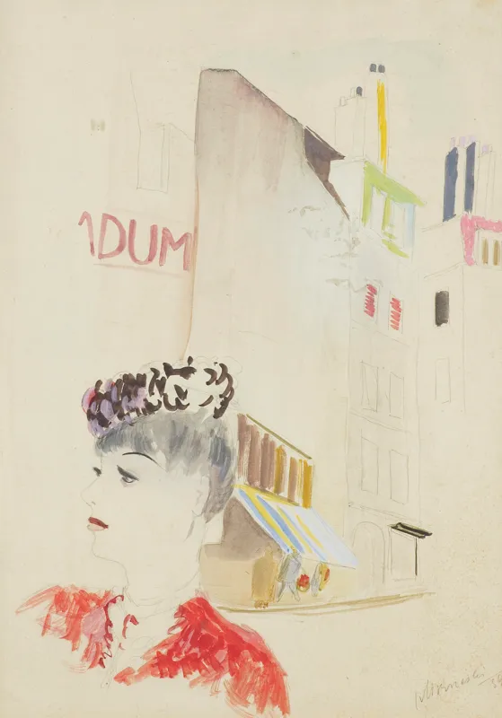 Janusz Maria Brzeski, PRZED KAWIARNIĄ, 1939