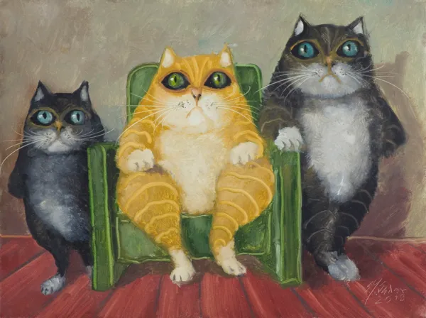 Stanisław Jerzy Suder, KOCIA RODZINA, 2013