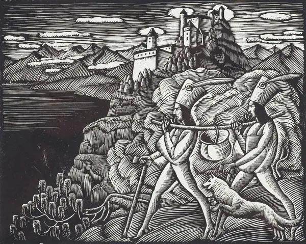 Władysław Skoczylas, ZBÓJNICY ZE SKARBEM, 1919