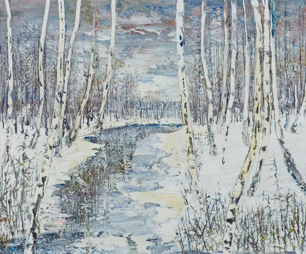 Leszek  Nowosielski, LEŚNY STRUMIEŃ, 1986