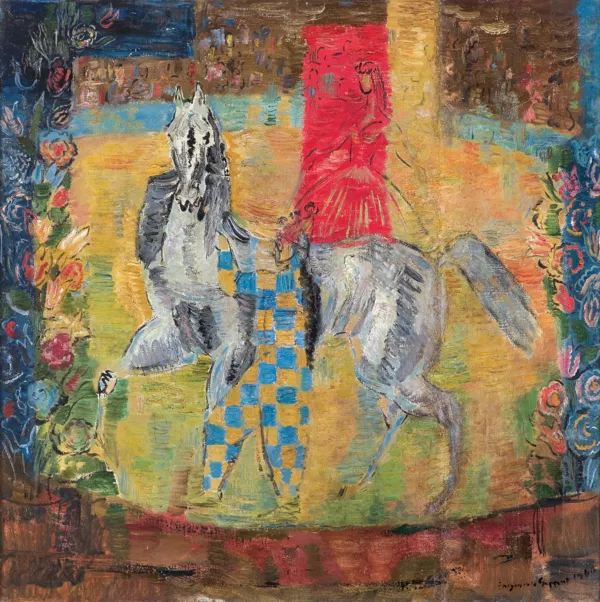 Eugeniusz Geppert, W CYRKU, 1960