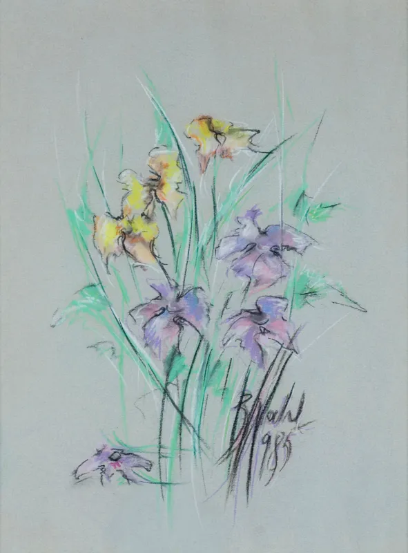 Bożena Wahl, IRYSY W WAZONIE, 1985