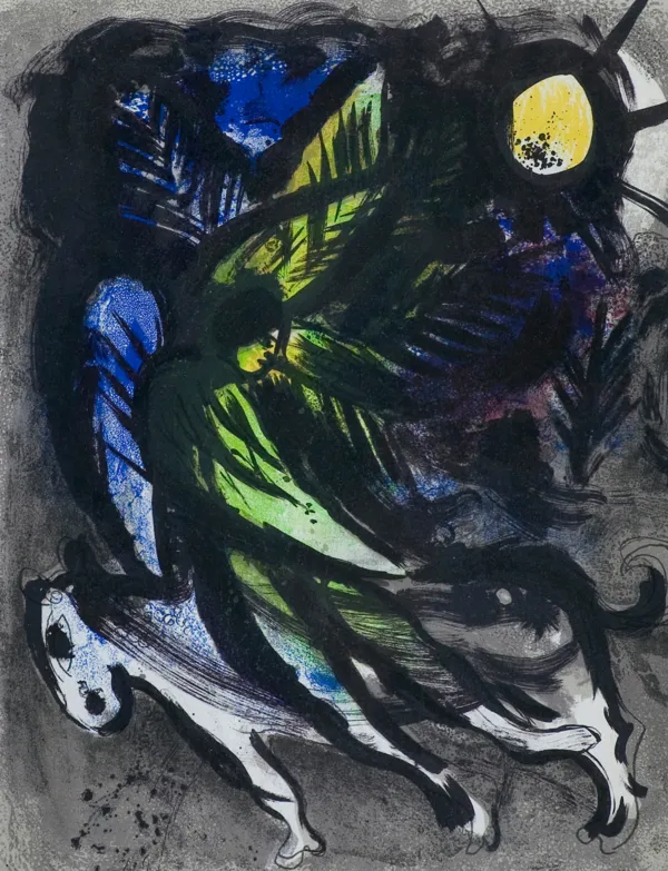 Marc Chagall, ANIOŁ, 1960