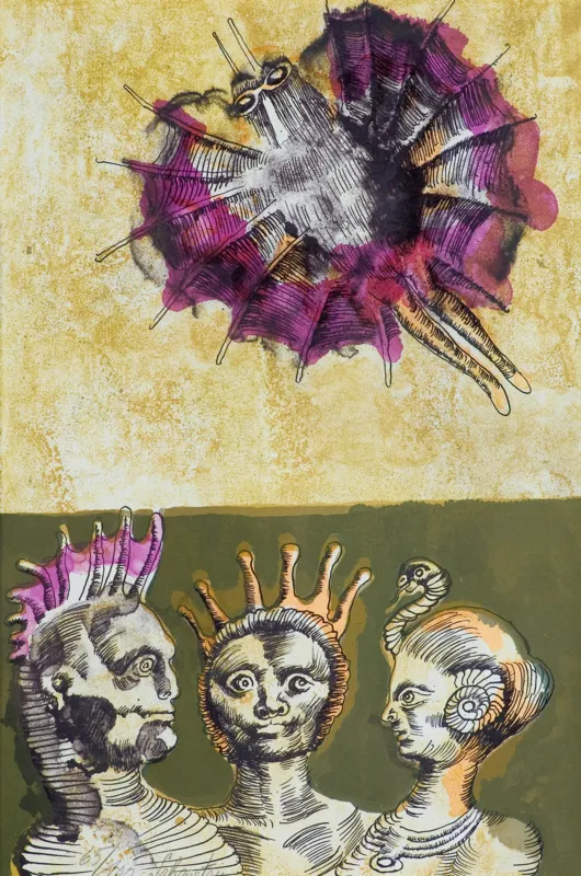 Jan Lebenstein, Ilustracja do bibliofilskiego wydania poezji