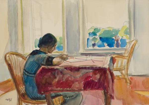 Wojciech Weiss, ANERI PRZY PRACY, 1912