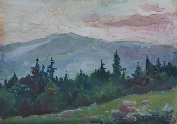 Michał  Stańko, PEJZAŻ TATRZAŃSKI, 1937